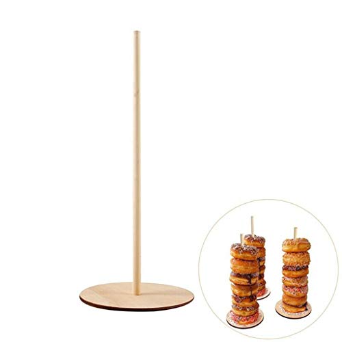 Yintiod - Soporte de pared de madera para postres o fiestas de cumpleaños infantiles, decoración de boda