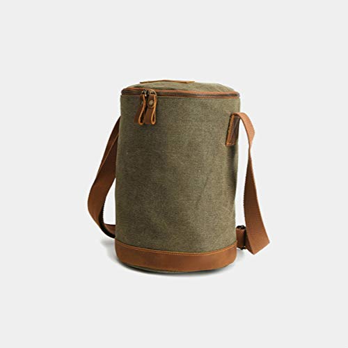 yitao bolsa de mensajero Nuevo Bolso Para Hombre Bolso De Lona Bolso De Mensajero Para Hombre Bolso De Lona De Cuero Bolso Cilíndrico De Tela Bolso De Hombro