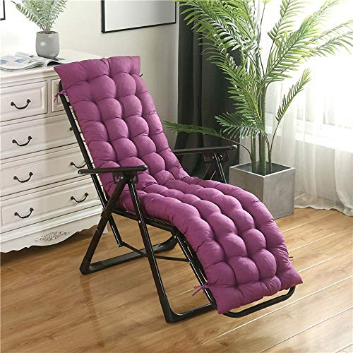 YLLN Cojines para tumbonas Cojín para Tumbona Sillón de Repuesto Sillón reclinable Cojines para tumbonas Colchoneta para Tumbona para Exterior Cojín Suave (sin sillas), B, 48 * 155 cm