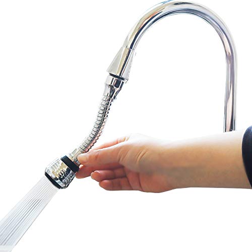 YLX Aireador Giratorio de Grifo de 360 Grados, Grifo para evitar salpicaduras de Cabeza, 15cm