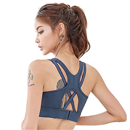 Yoga para mujer sujetador de los deportes Belleza Volver a prueba de golpes Yoga Fitness Sports transpirable deshumidificación Reunidos ropa interior multicolor opcional para el funcionamiento de la g