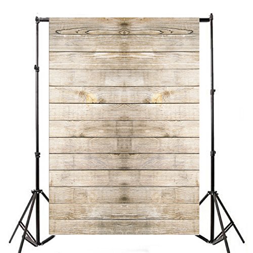 YongFoto 2,5x3m Vinilo Fondo de Fotografia Tablero de Textura de Tablones de Madera Rústica Viejo de Madera Telón de Fondo Photo Booth Infantil Party Banner Niños Photo Studio Props