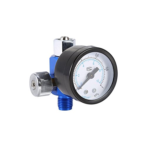 Yosoo Pulverizar el Arma neumático Regulador de Aire Medidor+ trampas de Aceite Filtro de Agua Separador