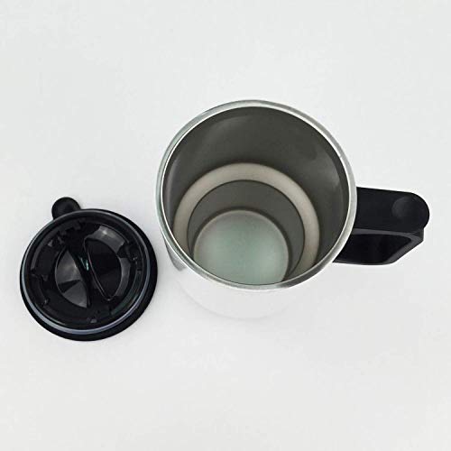 Yuanmeiju NY Terror Dogs 14 Oz Stainl Tumbler Double Wall Vacuum Taza de café with Splash Proof Lid for Hot & Cold Drinks