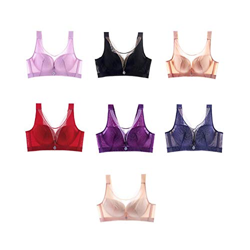 YXDZ Gran Tamaño Ropa Interior Femenina Tubo Superior Antideslumbrante Delgadas Grandes Tazas Reúnen Cómodo Sujetador Rojo Rojo grande. 85C/D