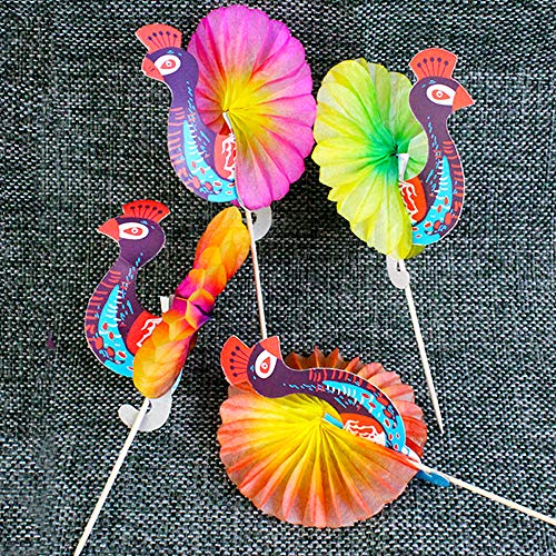 yyuezhi Palitos Cócteles Mezclador Palitos de Cóctel para Decoración de Pasteles Pinchos de Fiesta de Palillos de Bambú para Barbacoa Fiesta San Valentín Boda Fiesta Coctelería Pinchos Boda Fiesta