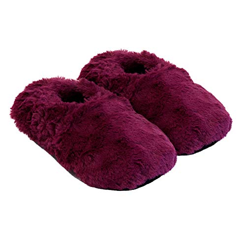 Zapatillas térmicas Pantuflas de Granos para el microondas y el Horno - Zapatillas para microondas Pantuflas térmicas