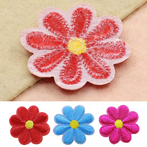 Zasiene Parches Ropa 36 Piezas Parches de Planchado Parches de Mariposa Flor Estrella de Ropa Termoadhesivos Parches de Hierro Parches Apliques Bordados para Bricolaje Costura Ropa