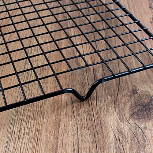 ZDYS - Rejilla de enfriamiento antiadherente de acero inoxidable para galletas, tartas, panes y pasteles