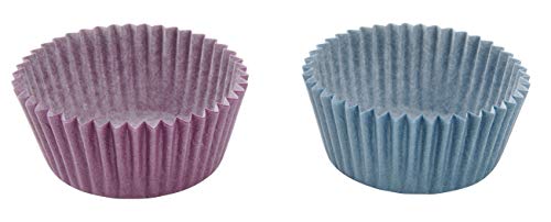 Zenker Cápsulas Magdalenas en papél. Rosa y Celeste. Ø5cm. 100 uds.