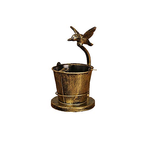ZHAOCHENBO Grifo De Aves Vintage Cenicero Hierro Personalidad Creativa Bar Decoraciones Cenicero Antigüedades Accesorios Cigarros