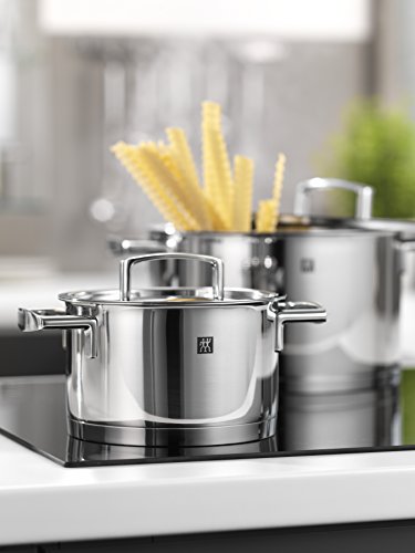 Zwilling 66063-160-0 Passion Olla con Tapa 16 cm, Sigma Classic + para sándwiches, inducción, 24 cm