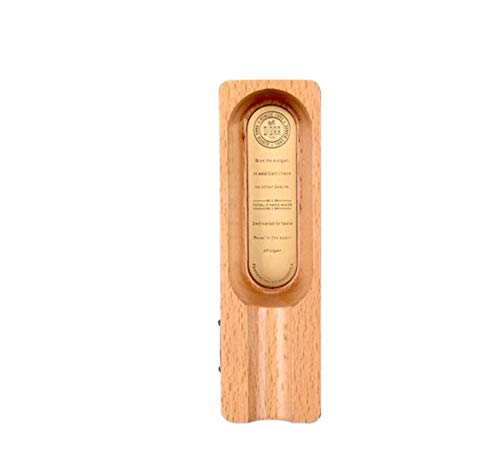 ZXL Caja de Puros, humidor Cenicero de cigarros Retro Merbau Personalidad de Madera Maciza Canal de Humo de Gran Calibre Grabado de Metal Color de Madera Retro Merbau Madera Maciza Canal de Humo