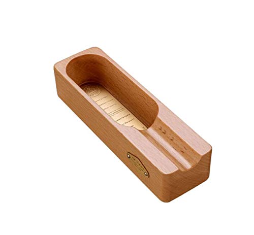 ZXL Caja de Puros, humidor Cenicero de cigarros Retro Merbau Personalidad de Madera Maciza Canal de Humo de Gran Calibre Grabado de Metal Color de Madera Retro Merbau Madera Maciza Canal de Humo