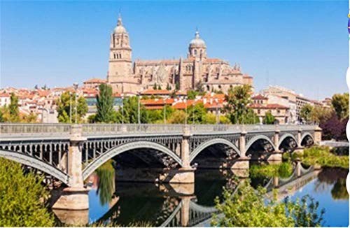 ZZXSY Puzzle 1000 Piezas La Catedral De Salamanca Es Una Catedral Gótica Y Barroca Tardía En La Ciudad De Salamanca Castilla Se Puede Usar como Regalo De Cumpleaños
