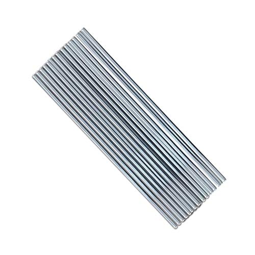 10 PCS 2.0MM 50CM Alambre de Soldadura de Aluminio de Baja Temperatura Convencional Durable Al Soldering Rod No Necesita Polvo de Soldadura