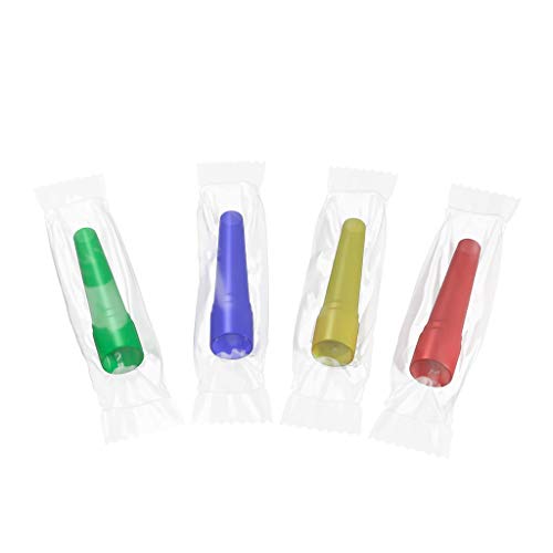 100 Unidades de Boquillas Personales para Cachimba o Shisha Higiénicas para Fumar Tabaco - Envasadas Individualmente - Accesorio manguera o tuberia de hookah