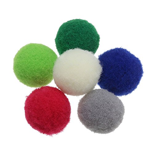 100pcs Pompones de Bola Pom Poms del Craft (3cm)