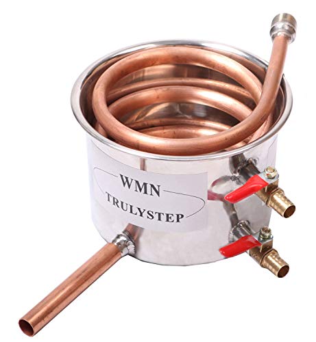 10L Kit de destilación de para el hogar destilador de acero inoxidable; para la elaboración casera de vino, alcohol, cerveza o destilación de agua