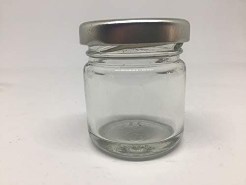 120 tarros de cristal monodosis Mignon 40 ml con tapón para miel pimiento pesto conserve chutney