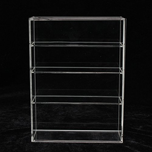 214 x 159 x 59 mm équilibrée Acrylique Boîte de présentation Show Coque Porte coulissante pour mini bouteille de parfum