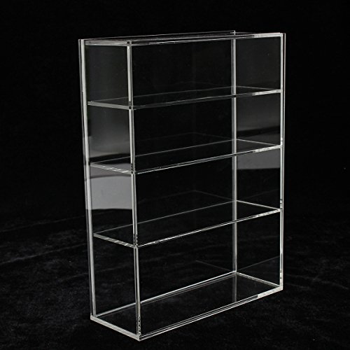 214 x 159 x 59 mm équilibrée Acrylique Boîte de présentation Show Coque Porte coulissante pour mini bouteille de parfum