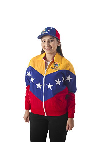 23 - 48 Chaqueta Tricolor DE LA Bandera DE Venezuela (M)