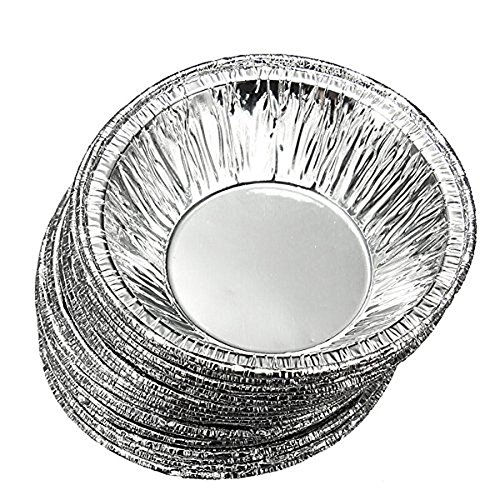 230 piezas desechables de papel aluminio para tartas, cupcakes, moldes para horno de Unicoco