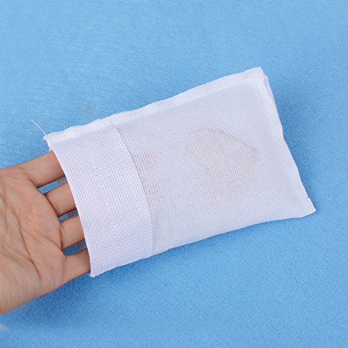 24pcs Bolsas Bolsitas Tela Saquitos Arroz Boda con Cordón de Yute Regalo Joyas Caramelo Dulces Recuerdo Favores Detalles Fiesta Bautizo Blanco