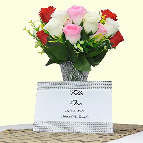 2pcs cinta de diamante hermosa KAKOO 6 fila 10 yardas / rollo de acrílico cintas de diamantes brillante de imitación para decorar pastel de cumpleaños y jarrons de velas decoracion navidad