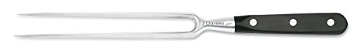 3 CLAVELES Trinchador Forgé de Acero Inoxidable, 16 cm