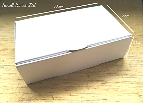 30 cajas blancas para tarta de 105 x 65 x 35 mm