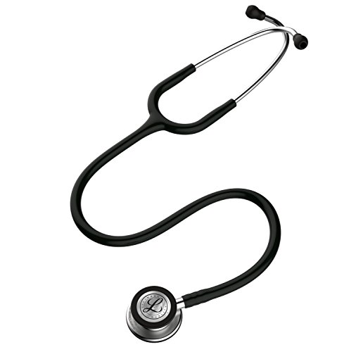 3M Littmann 5620 Classic III Fonendoscopio, Acero inoxidable, Negro, 69cm Longitud
