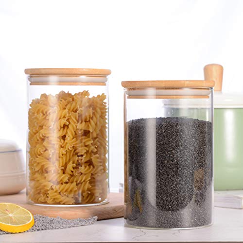 3x1000ml Tarro de Vidrio de Almacenamiento (10x15cm)