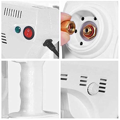 4YANG Máquina de pulverización,máquina de pulverización de desinfección de luz Azul 500ML Pulverizador de Pistola de Vapor Nano 220V para escuelas de hospitales de restaurantes de hoteles