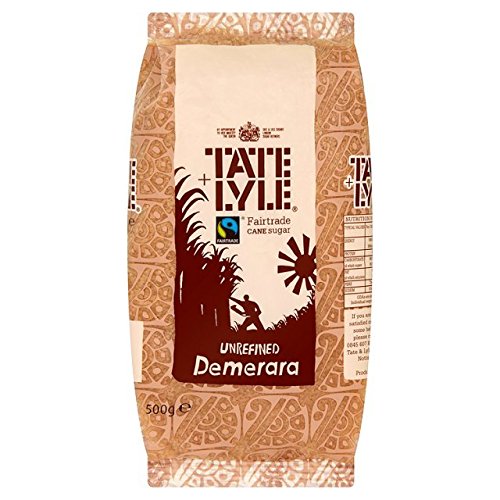 500g Tate & Lyle Fairtrade sin refinar azúcar Demerara