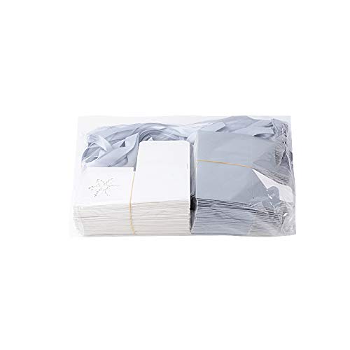 50pcs Cajas Cajitas Papel Caramelos Navidad para Bombones Dulces Galletas Regalos Recuerdos Detalles para Invitados de Boda Fiesta Bautizo Cumpleaños Comunión