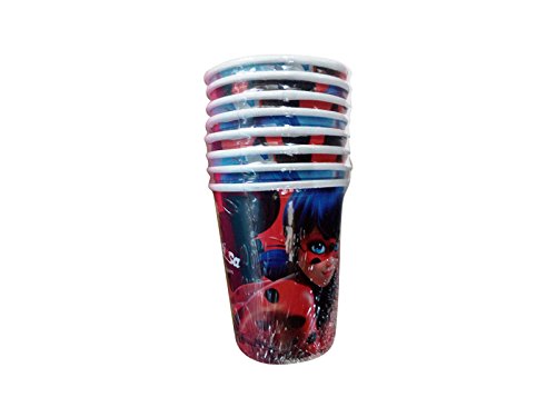 8 Vasos Ladybug
