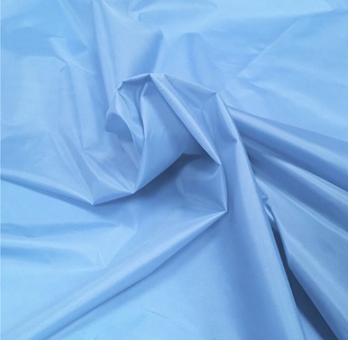 A-Express - Tela impermeable tejido en nylon, cubierta de tienda de acampar, para exteriores., nailon, azul celeste, 3 Meters (300cm x 150cm)