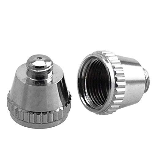 ABEST 0,2 mm, 0,3 mm, 0,5 mm, boquilla para aerógrafo, boquilla de aguja para aerógrafo, piezas de repuesto para pistola de aerógrafo, accesorios de pulverización
