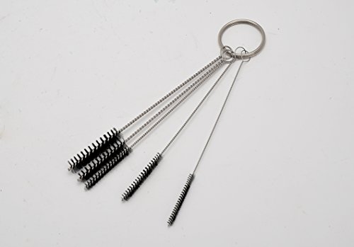 ABEST de aerografía profesional con 2 aerógrafos:0.2MM\0.3MM\0.5MM Alimentación por gravedad de acción doble,Alimentación por sifón de simple acción de 0.8mm,profesional AS186SL Cool Runner con tanque