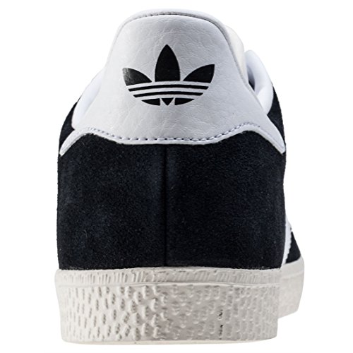 ADIDAS Gazelle J, Zapatillas Unisex Adulto, Negro (Core Black/Footwear White/Gold Metallic 0), 38 EU