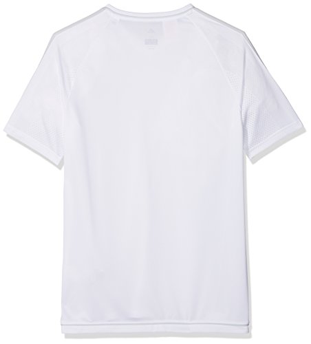 adidas TRG JSY Y Camiseta de Equipación Real Madrid, Niños, Blanco, 164