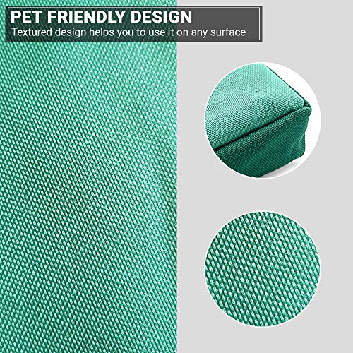 ADOV Cama Perro Grande, 112 x 74cm Impermeable Doble Cara Dog Bed, Lavable Duradera, 6000D Oxford Ortopédica Gruesa Espuma Cama Mascota, Colchón Perros M/S/L/XL, Gatos - Grande