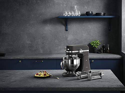 AEG AUM PR Accesorio Pasta Roller para Ultramix, Acero, Cromo