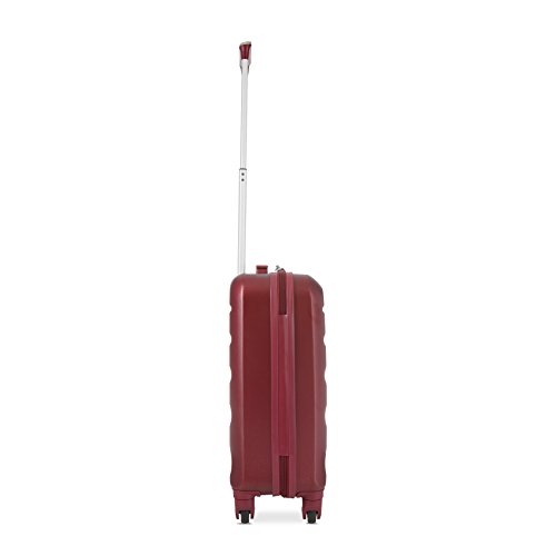 Aerolite ABS Juego de 2 55cm Maleta Equipaje de Mano Cabina rígida Ligera con 4 Ruedas (Rosa Oro + Dorado Vino)