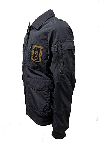 Aeronáutica Militar Chaqueta Pilota AB1719, Azul, Hombre, Chaqueta, Chaqueta Vedi Foto 58
