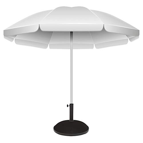 Aktive Garden 53897 - Soporte Parasol Cemento, 45 x 8 cm, 15 Kg , Tubo 35/48 mm