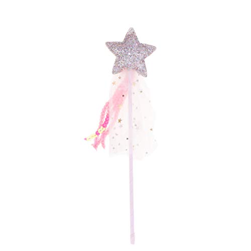 Amosfun varitas de Hadas para niñas Varita mágica Estrella Mini varitas de Princesa para niñas Accesorios de Disfraces Accesorios de Fiesta