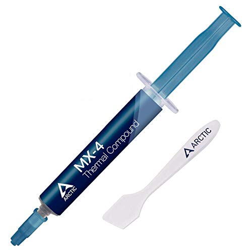 Arctic MX-4 – Compuesto térmico de micropartículas de carbono, pasta térmica para cualquier ventilador de CPU - 4 gramos